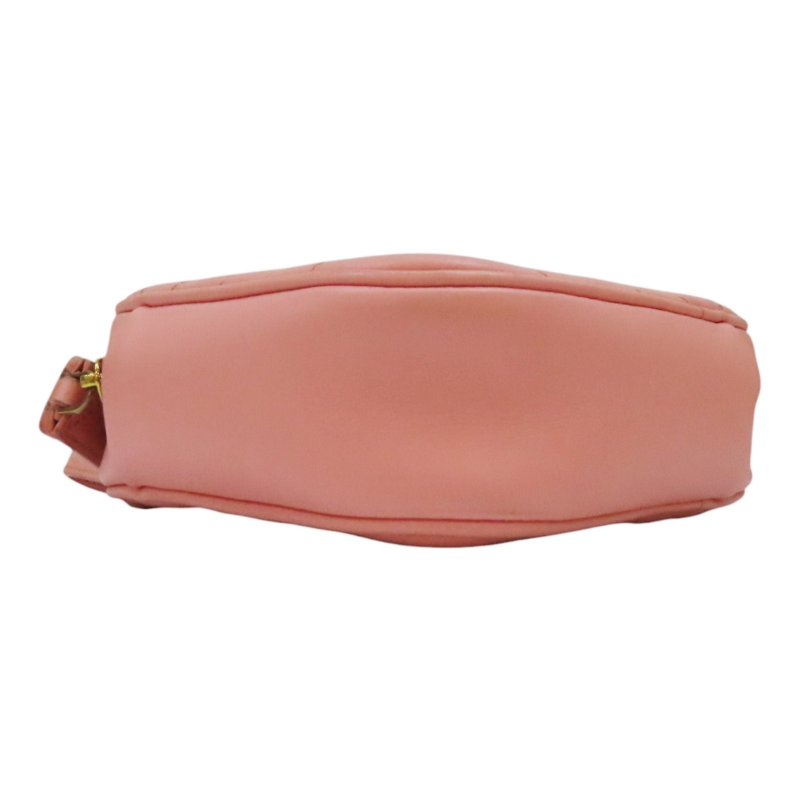 Louis Vuitton New Wave Love Lock Heart Shoulder Bag Calfskin Pink M 53205