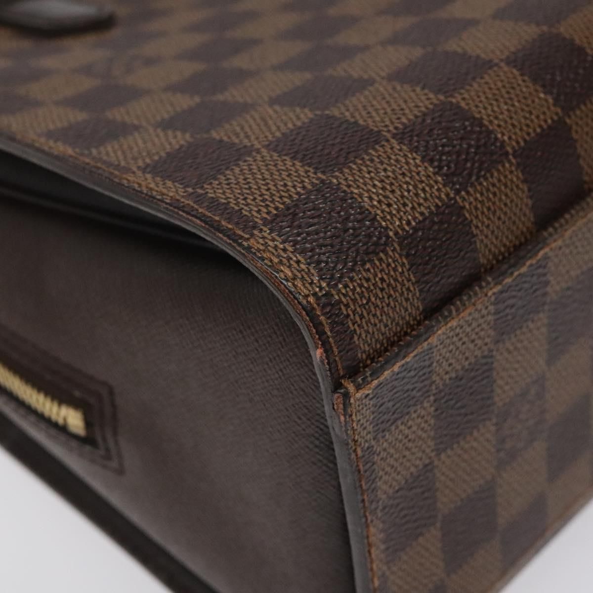 Louis Vuitton Damier Ebene Triana Hand Bag N 51155 Lv Auth