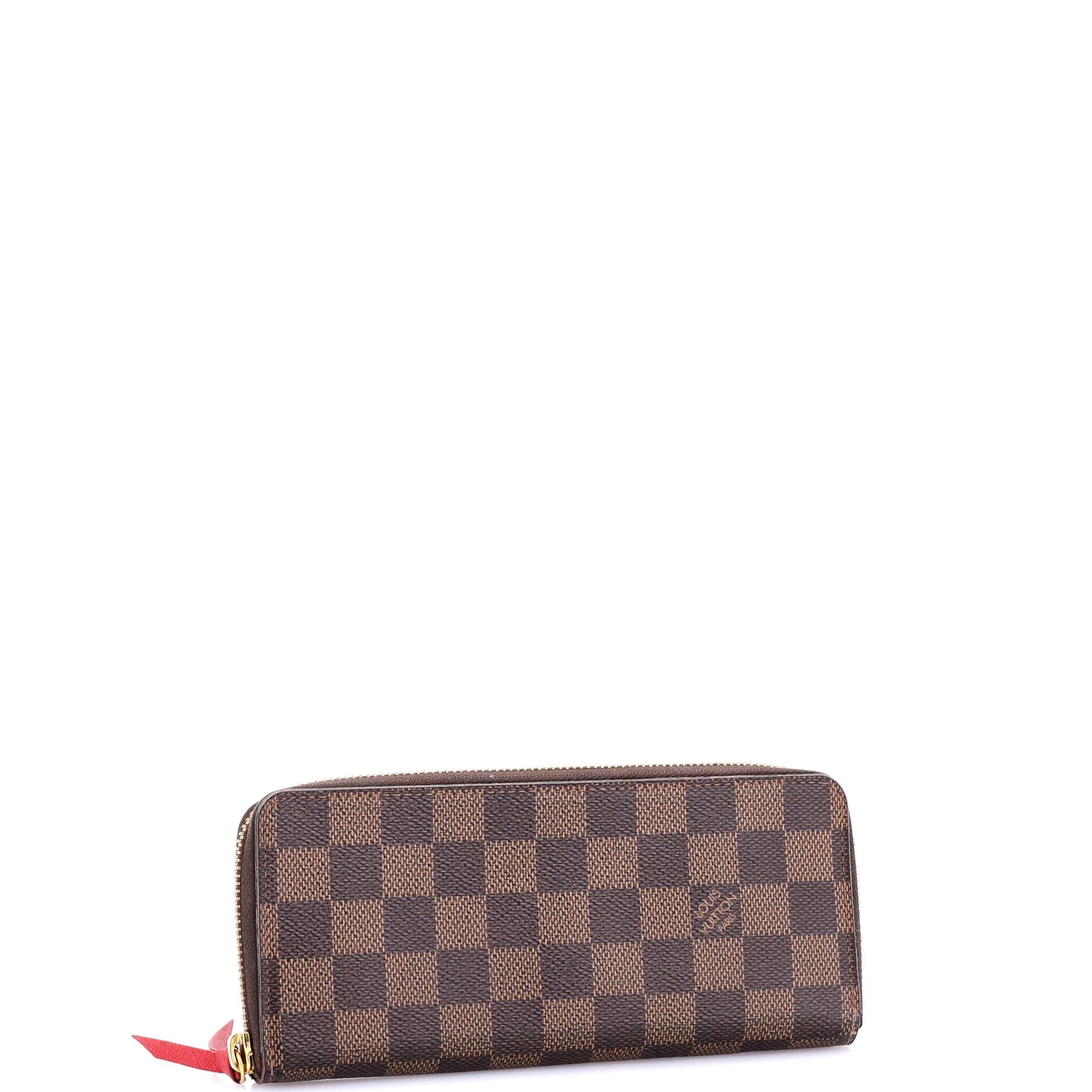 Louis Vuitton Clemence Wallet, Damier Ebene