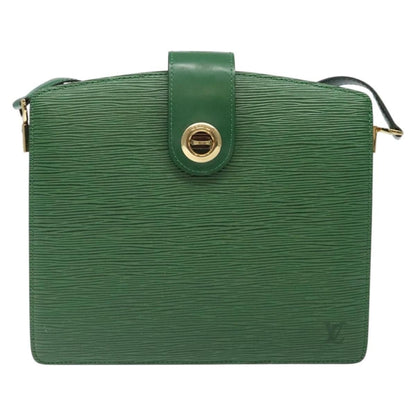 Louis Vuitton Epi Capuchin Shoulder Bag Green M 52344 Lv Auth