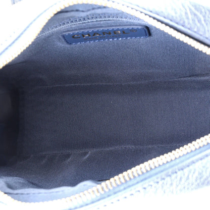 Chanel Casual Trip Camera Case Quilted Goatskin Large