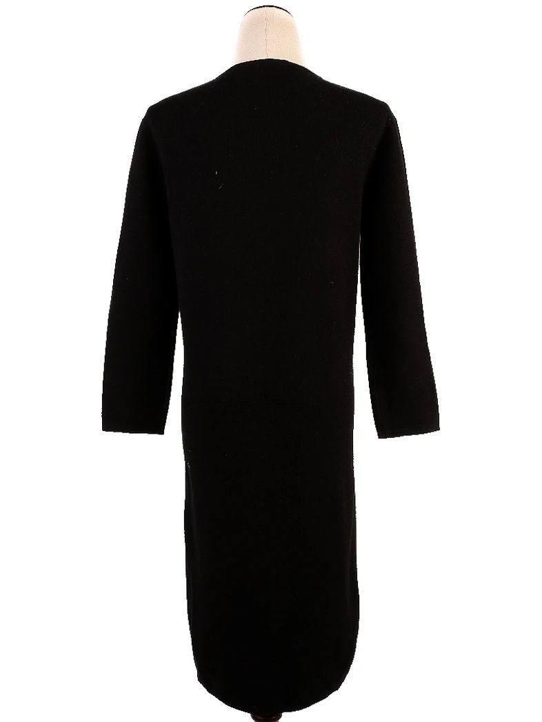 Max Mara Black Wool Dress Size M - Excellent Condition