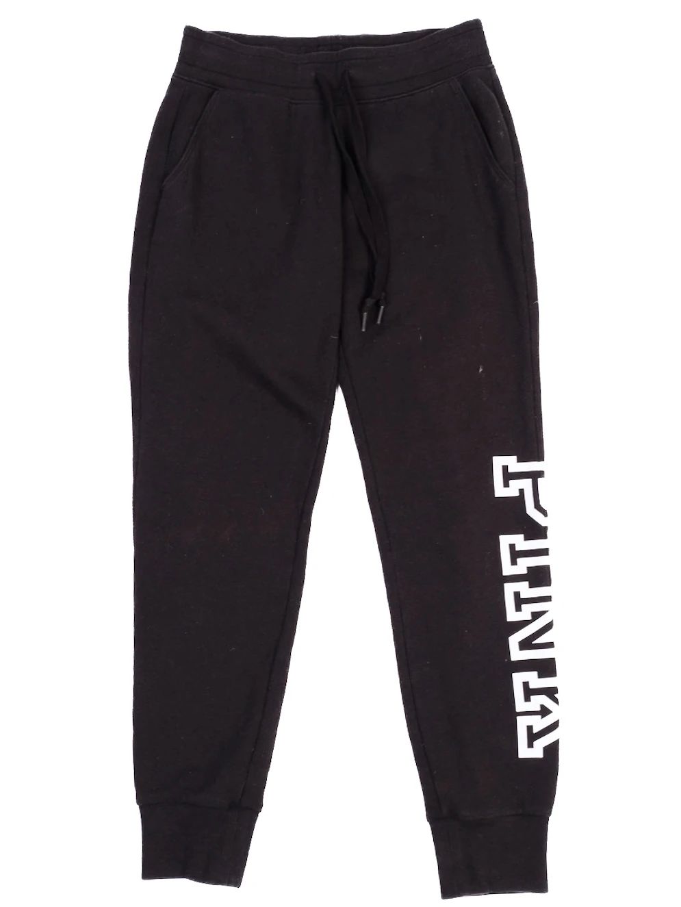 Excellent Victoria Beckham Black Cotton Sweatpants with &