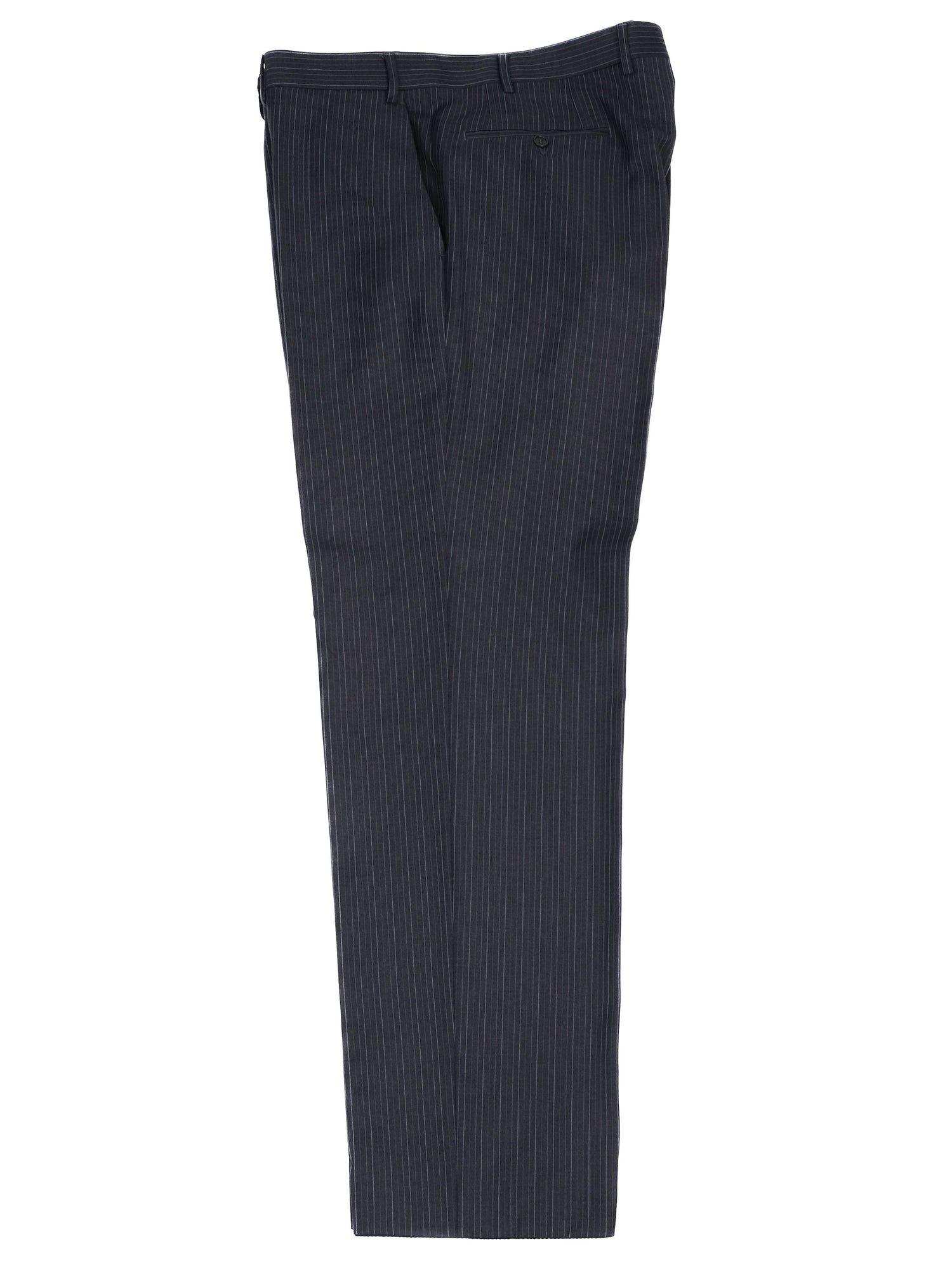 Excellent Canali Black Wool Suit Jacket Men Size XXL Pinstripe