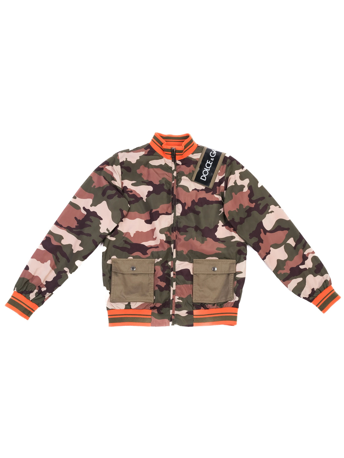 Excellent Dolce Gabbana Camouflage Jacket for Kids Size 12