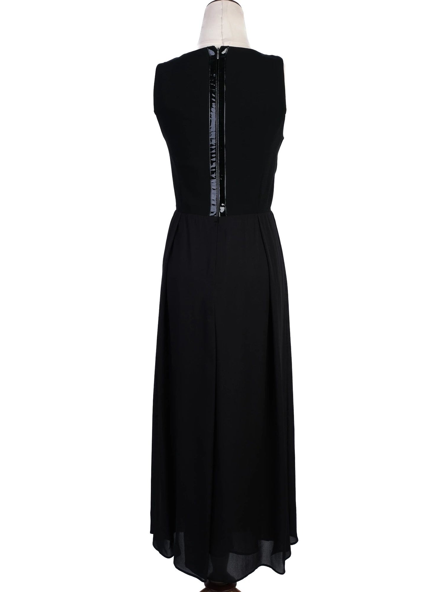 Sportmax Excellent Condition Black Sleeveless Dress Size S Viscose