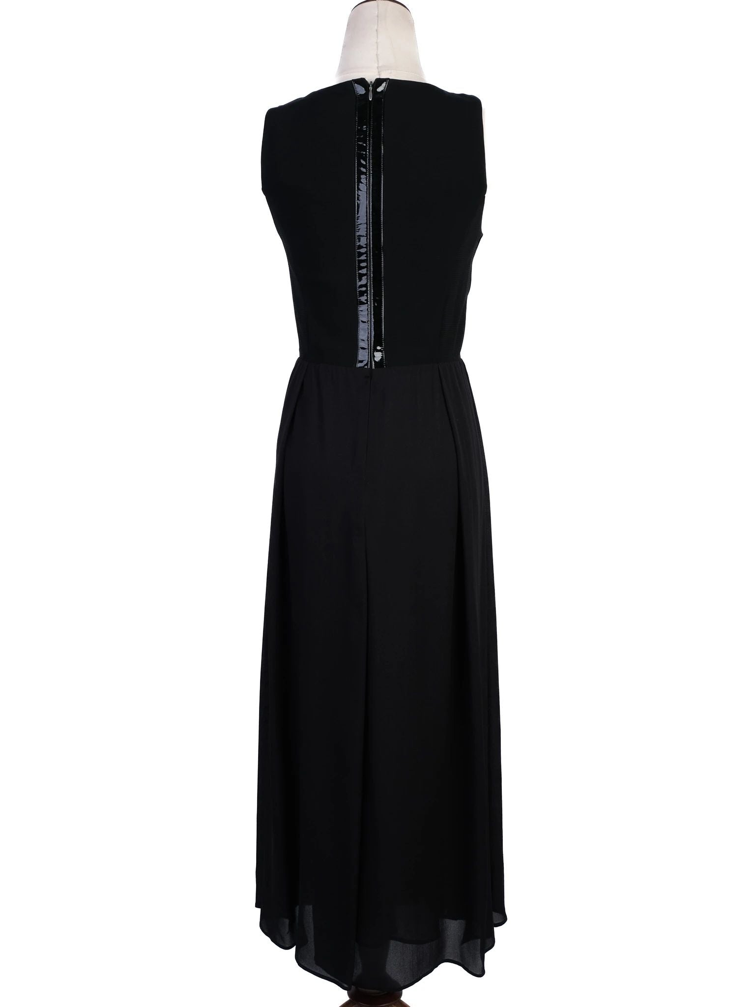 Sportmax Excellent Condition Black Sleeveless Dress Size S Viscose
