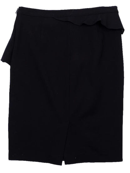 Excellent Armani Exchange Black Ruffle Skirt Size M Made in China