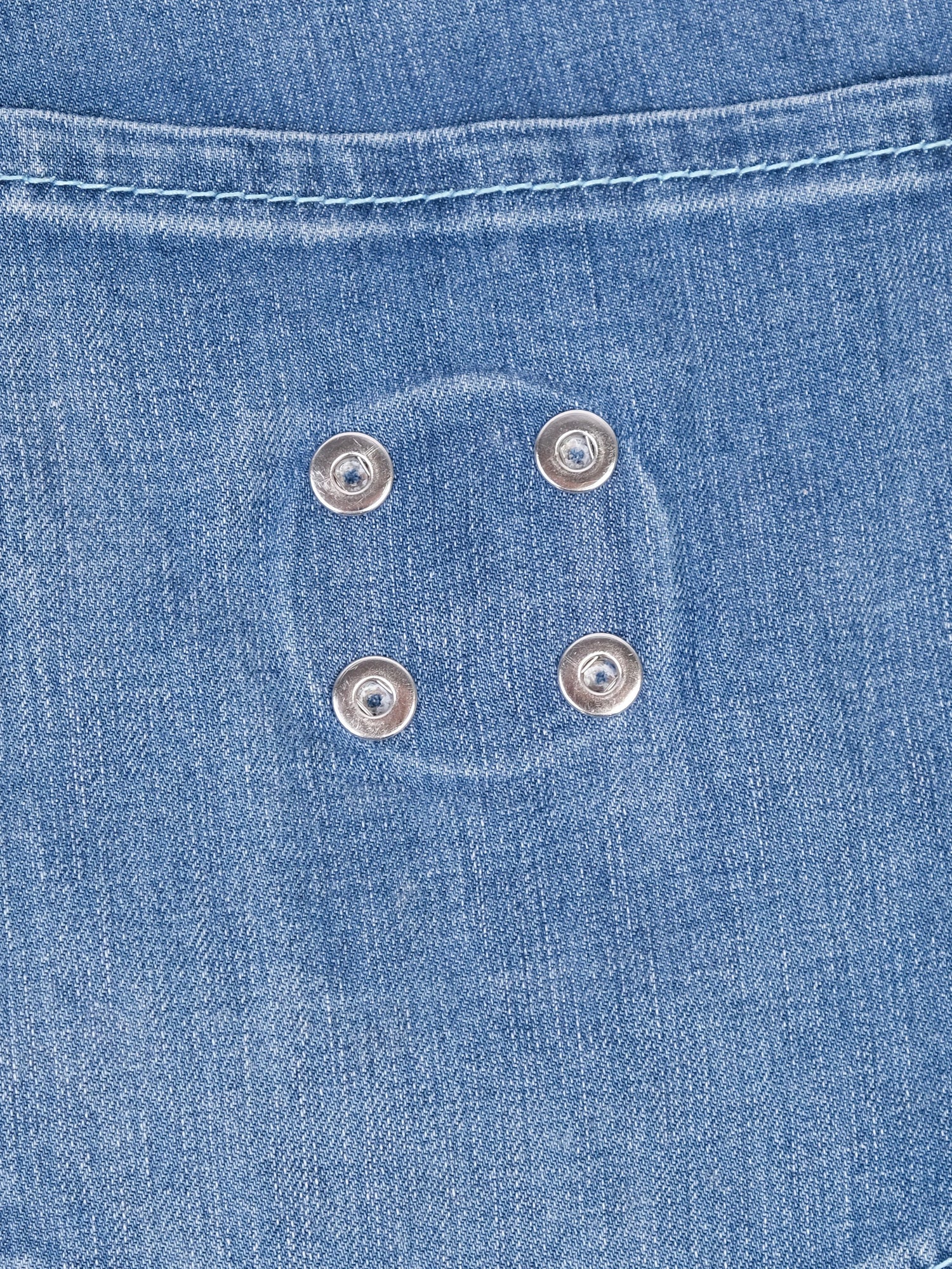 Excellent Stefano Ricci Light Blue Cotton Jeans Size XXL