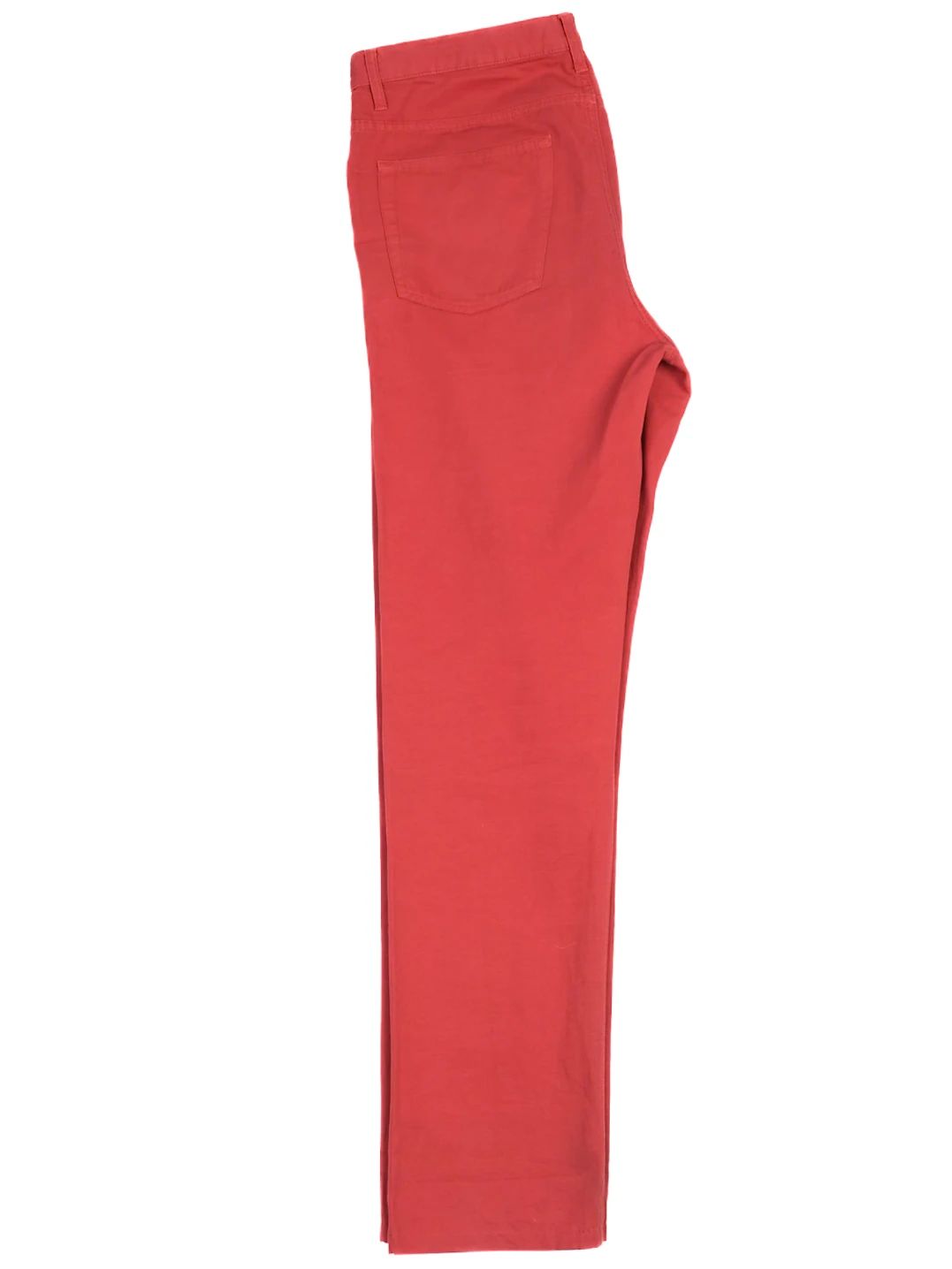 Excellent Loro Piana Red Cotton Pants Size XL for Men