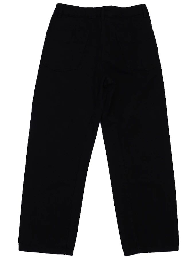 Excellent Lemaire Black Cotton Pants Size M with Pocket Details