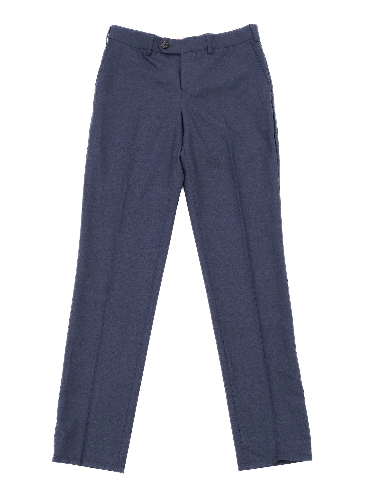 Excellent Brunello Cucinelli Blue Wool Pants Size S Made in Italy