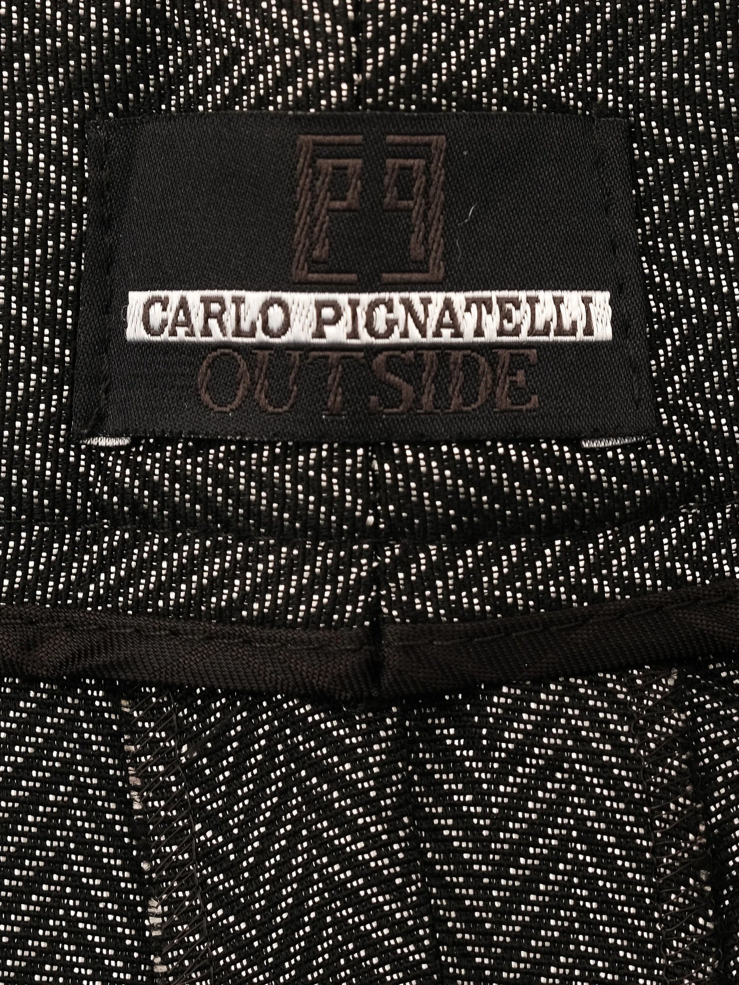 Excellent Carlo Pignatelli Gray Wool Blazer Size L Women&