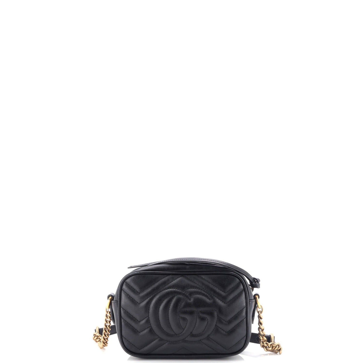 Gucci GG Marmont Shoulder Bag Matelasse Leather Mini