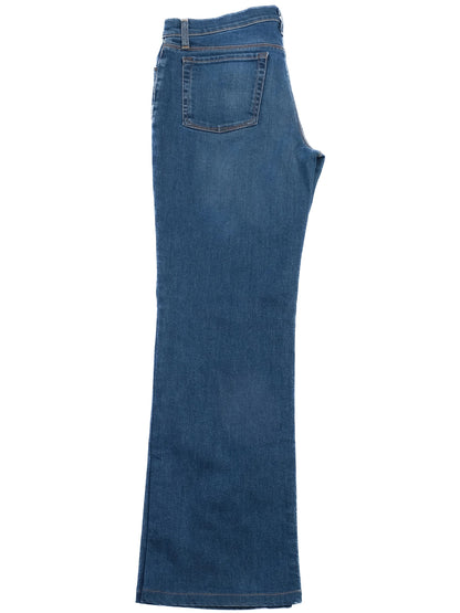 Excellent GF Ferre Blue Cotton Denim Jeans Size XL for Women