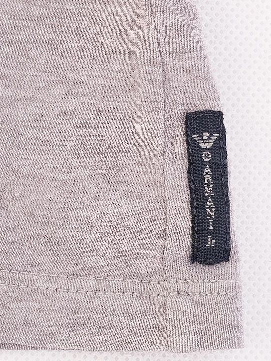 Excellent Armani Junior Gray Cotton Sleeveless Top Size 4