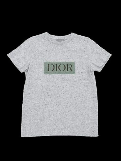 EXCELLENT Dior Gray Polyester T-Shirt Size 12 for Kids