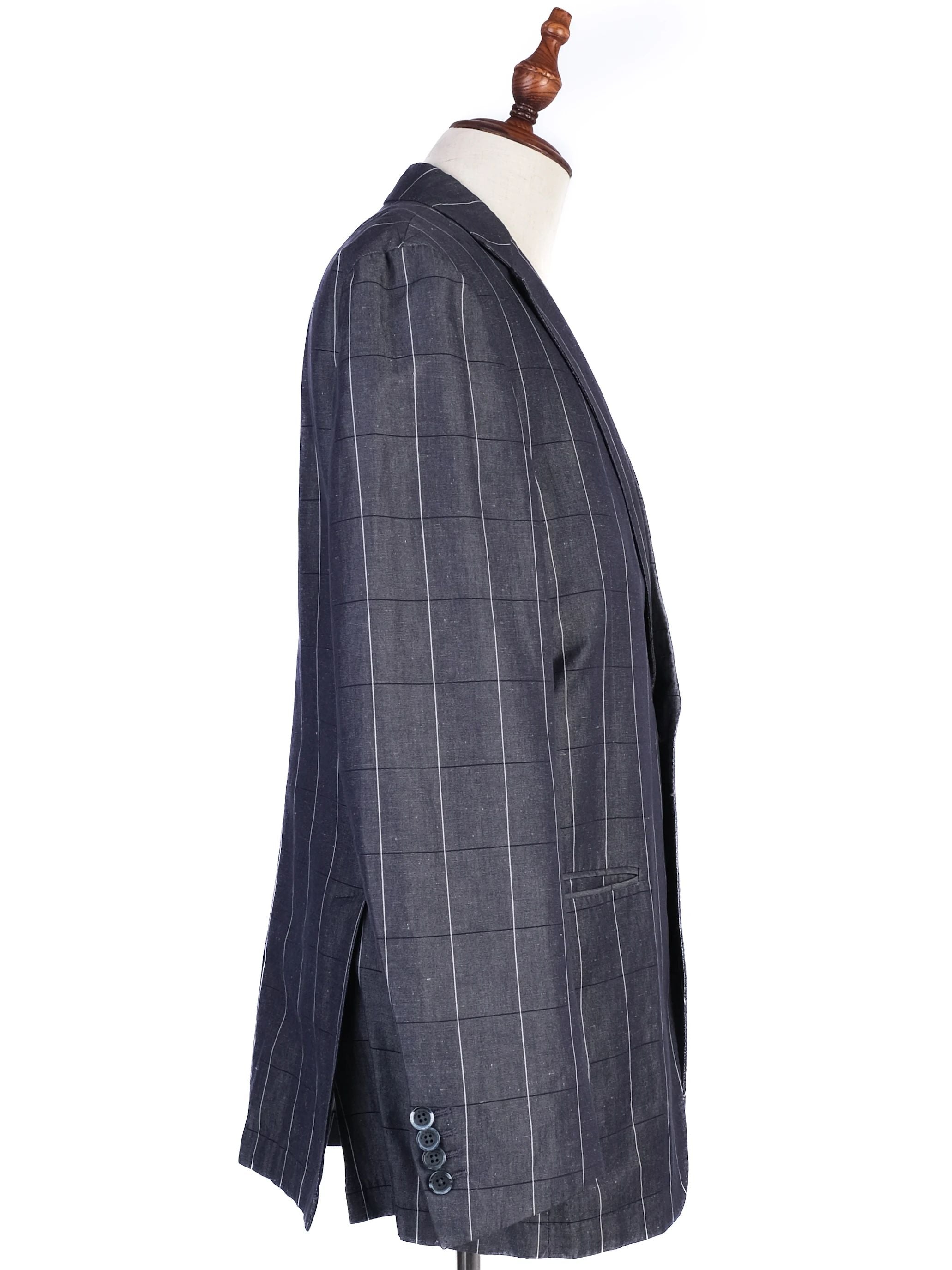 Excellent Pal Zileri Gray Plaid Blazer Combined MenÕs Size