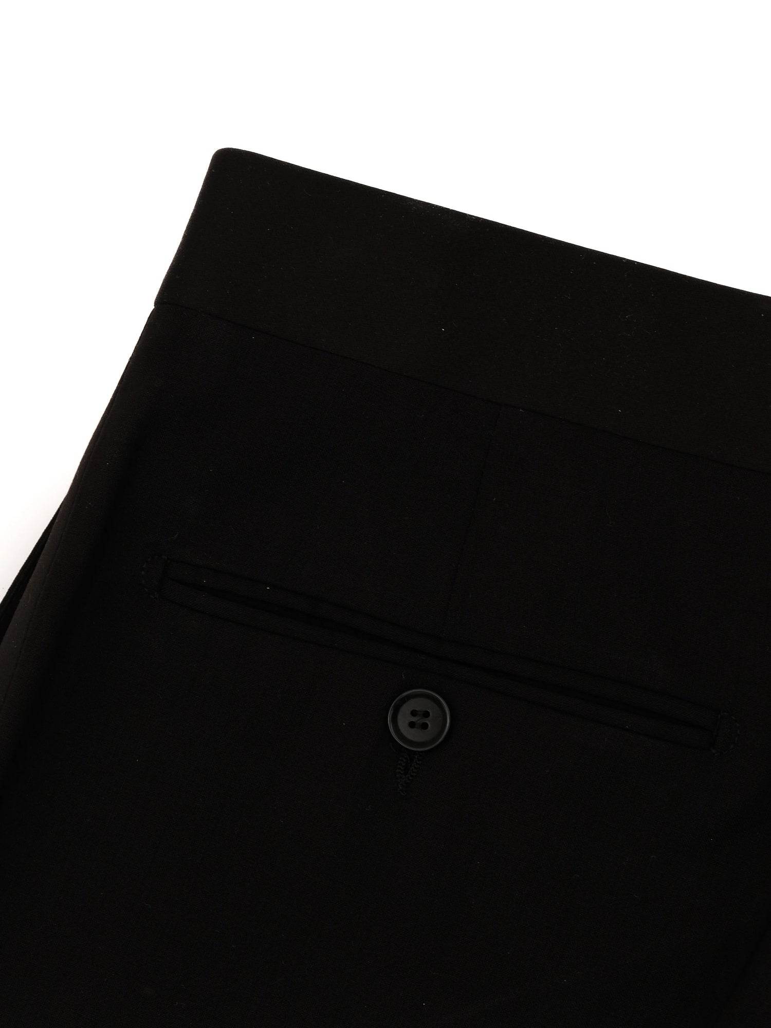 Excellent Pal Zileri Black Wool Trousers Men&