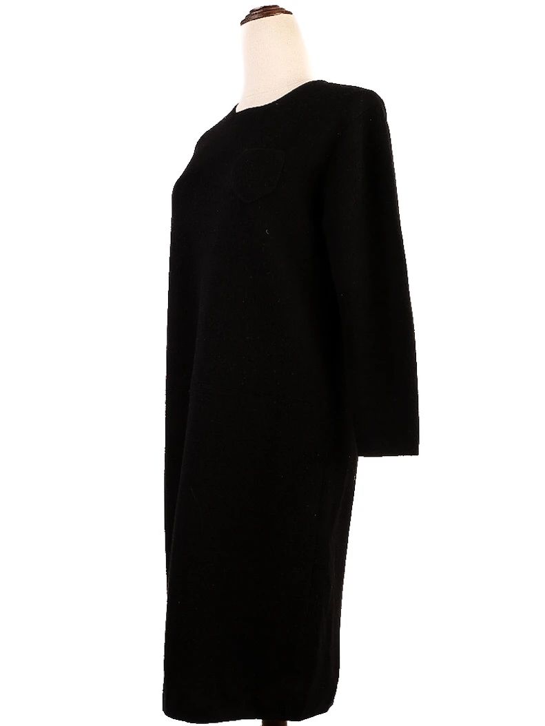 Max Mara Black Wool Dress Size M - Excellent Condition
