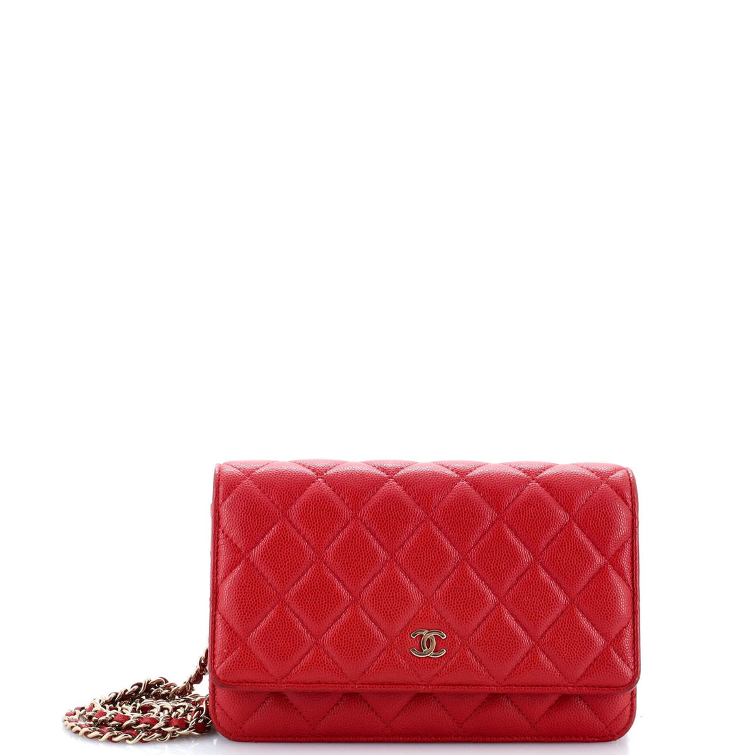 Chanel Classic Wallet on Chain, Caviar Quilted