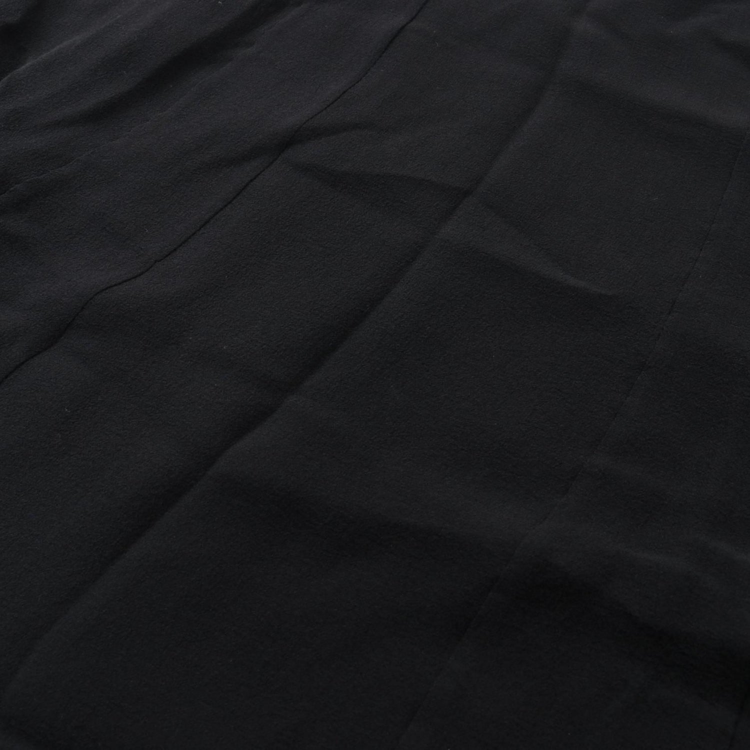 Chanel Black Skirt Silk P 27732v 16159