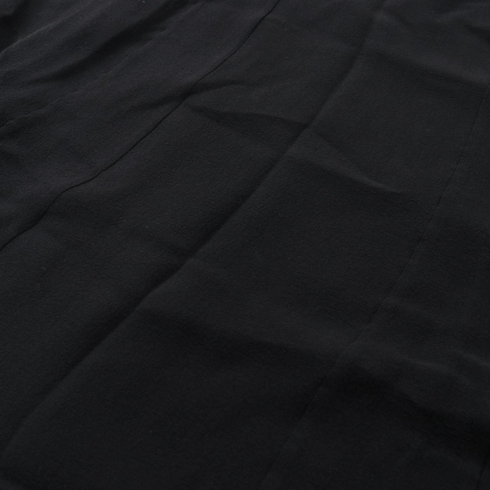 Chanel Black Skirt Silk P 27732v 16159