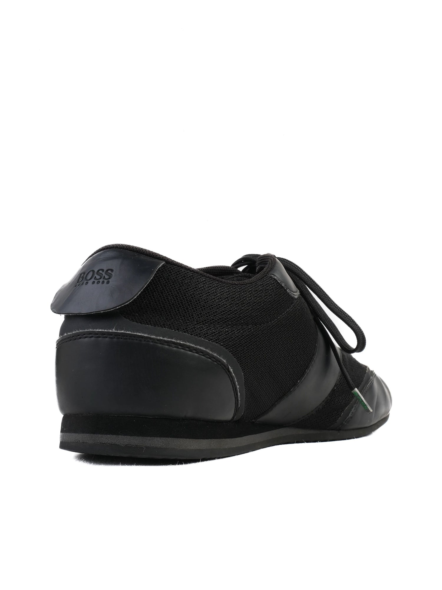 Hugo Boss Black Fabric Sneakers Size 42 - Excellent Condition