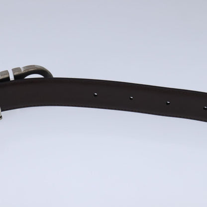 Salvatore Ferragamo Double Gancini Belt Leather 49.6&