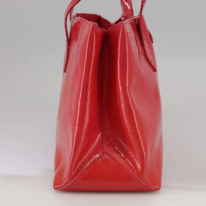 Louis Vuitton Vernis Wilshire Pm Hand Bag Rose Pop M 93643 Auth