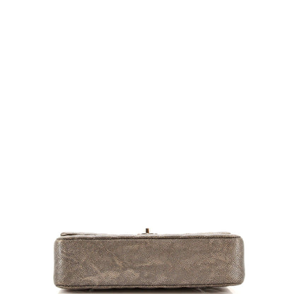 Chanel Classic Double Flap Bag Quilted Caviar Medium