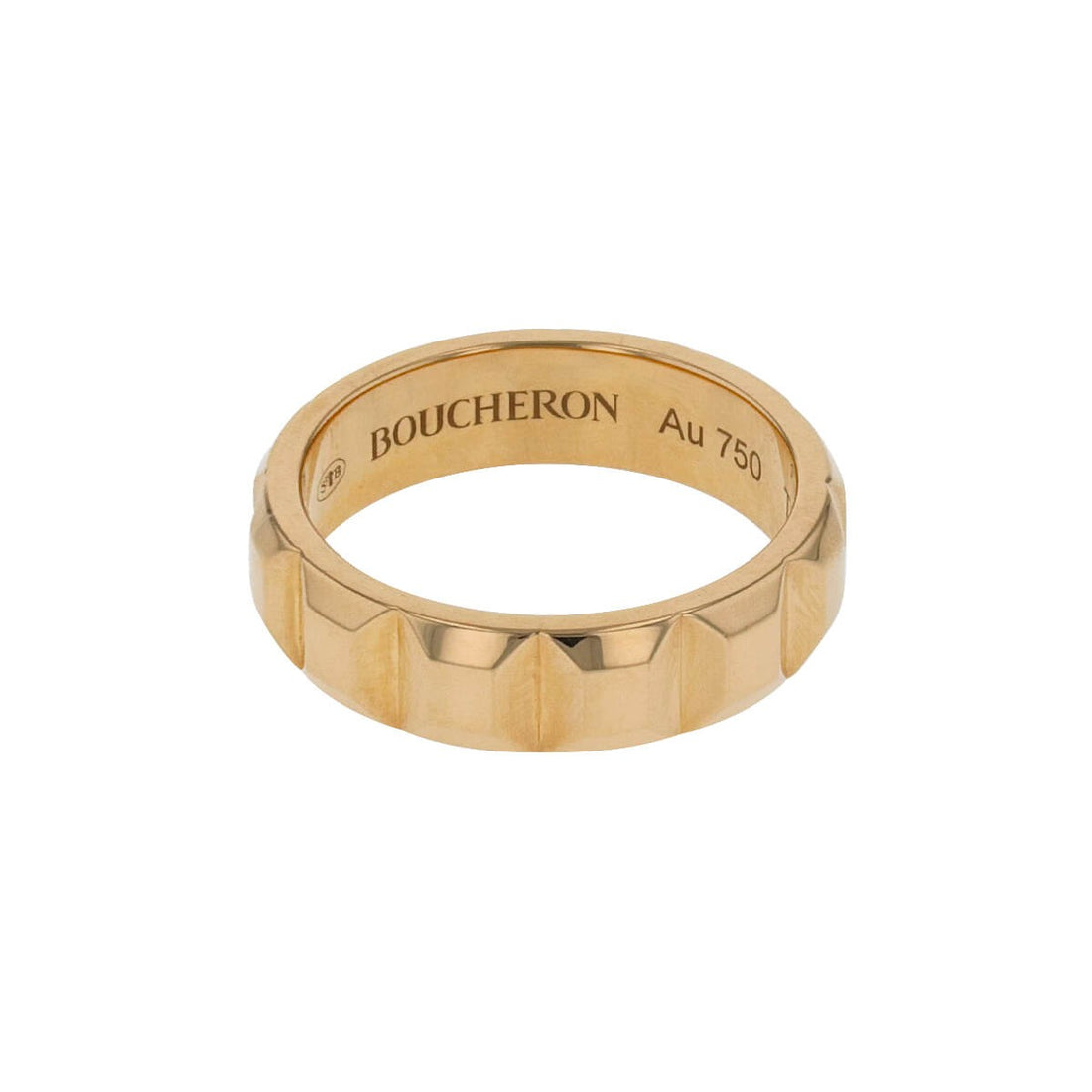 Boucheron Clou de Paris gold ring