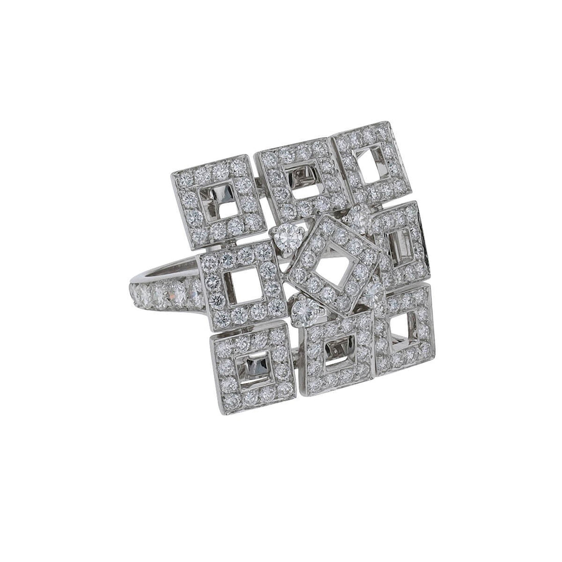 Boucheron diamonds and gold ring
