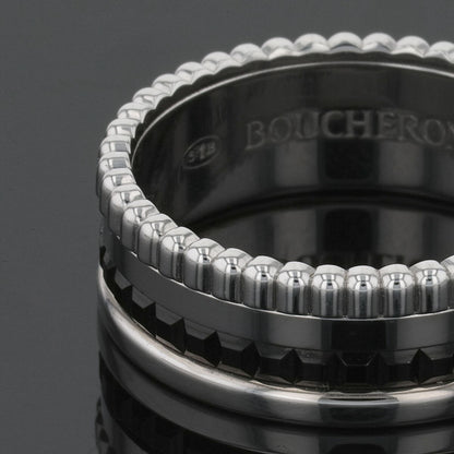 Boucheron Quatre Black Edition PVD and gold ring