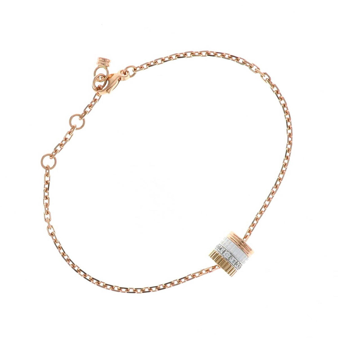 Boucheron Quatre diamonds and gold bracelet