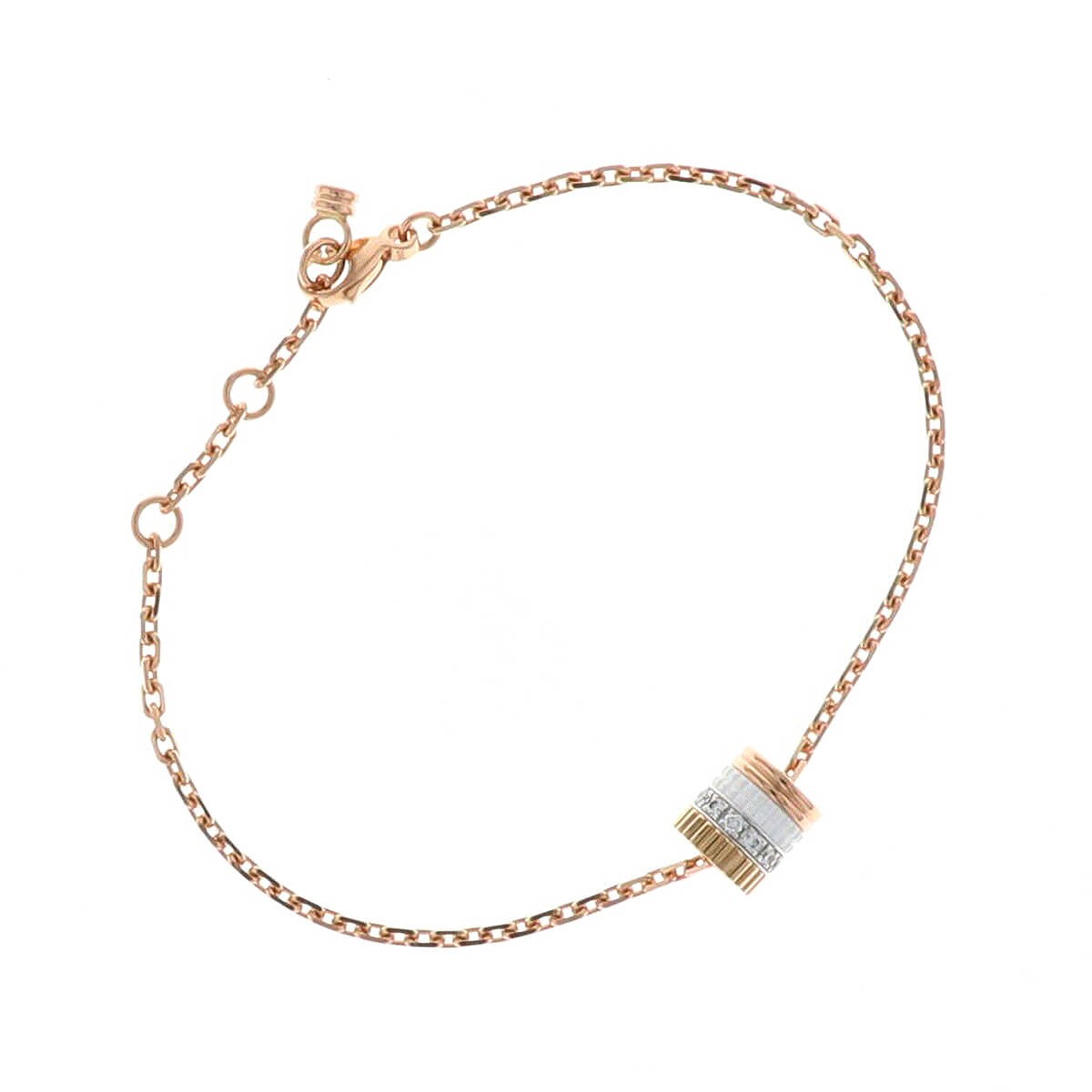 Boucheron Quatre diamonds and gold bracelet