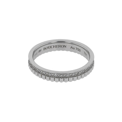 Boucheron Quatre diamonds and gold ring