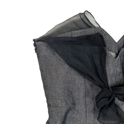 Dior Grey Cotton One Piece Dress 36
