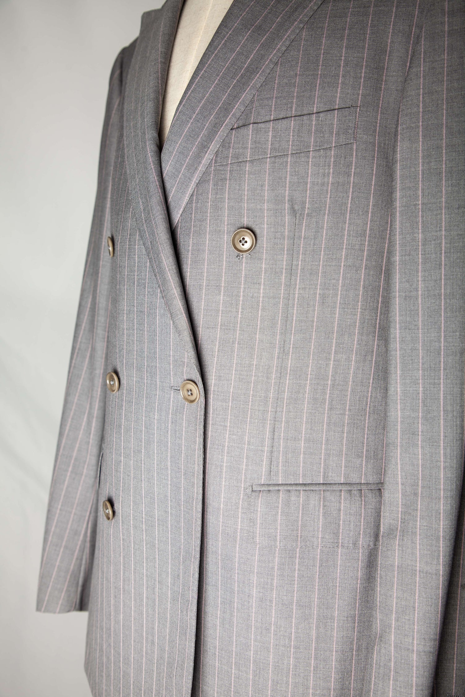 Good Pal Zileri Gray Cashmere Wool Men&