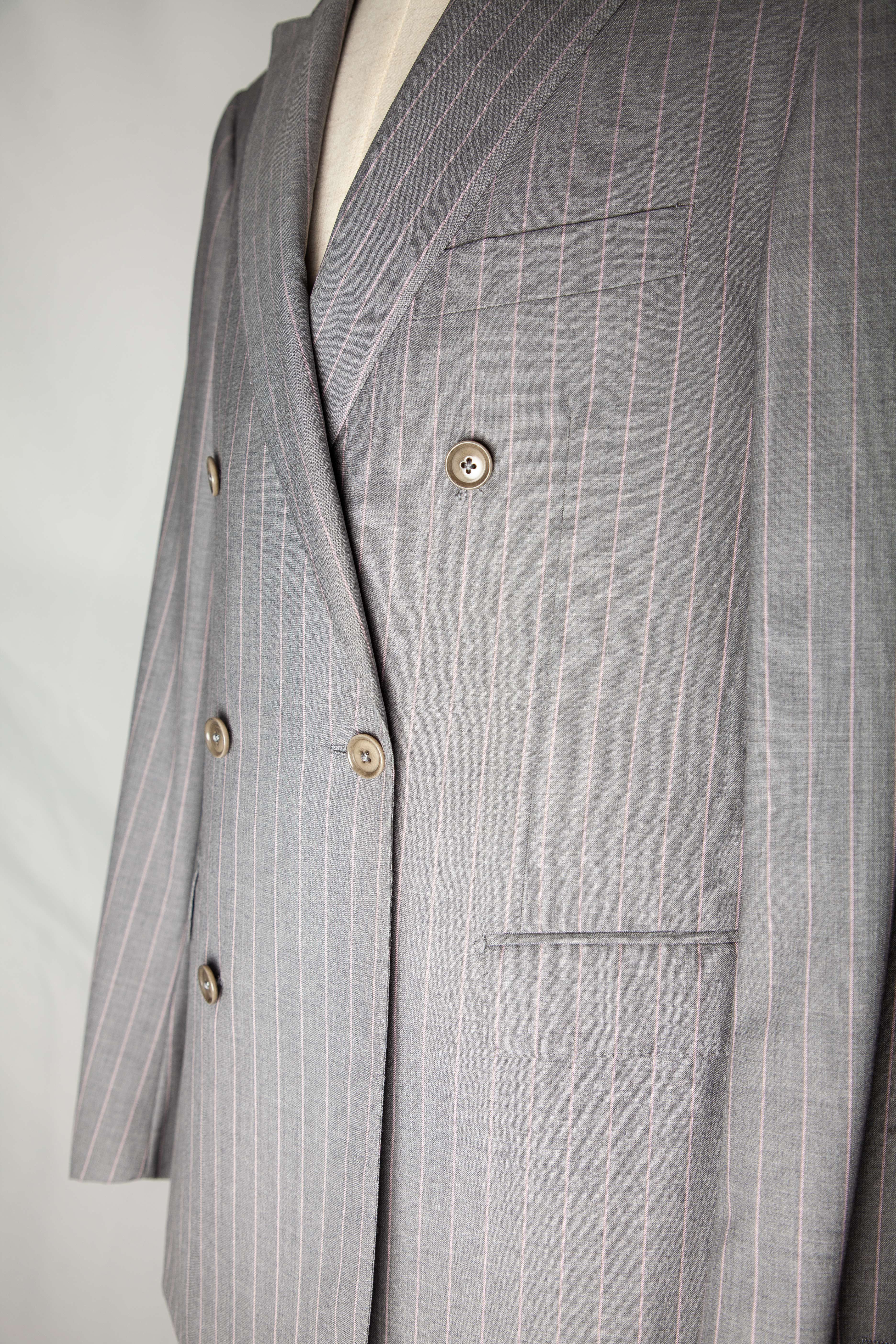 Good Pal Zileri Gray Cashmere Wool Men&