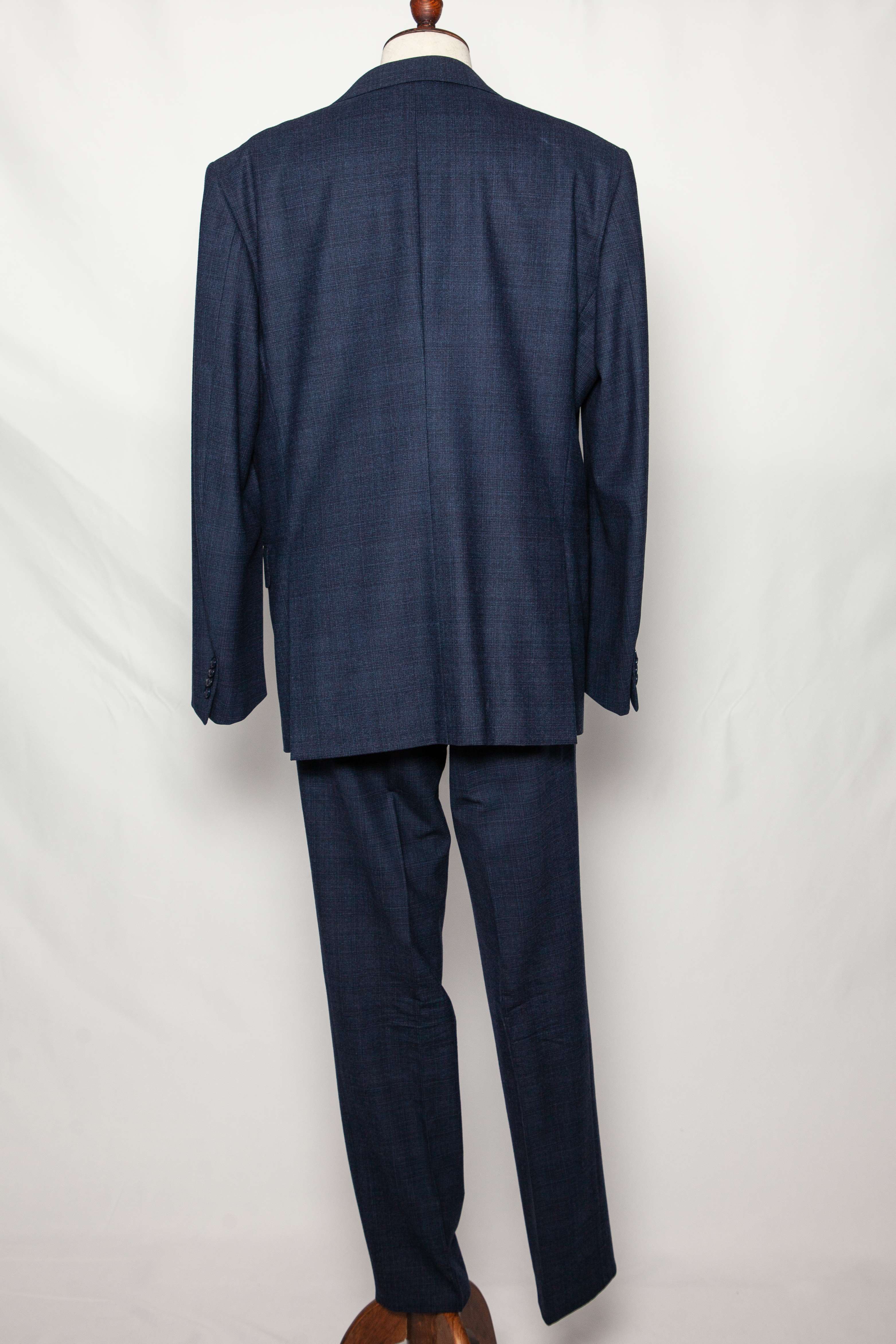 Good Pal Zileri Blue Cashmere Wool Suit XL for Men