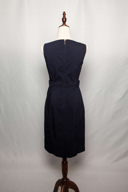 Good Tory Burch Black Polyester Sleeveless Dress Size XS