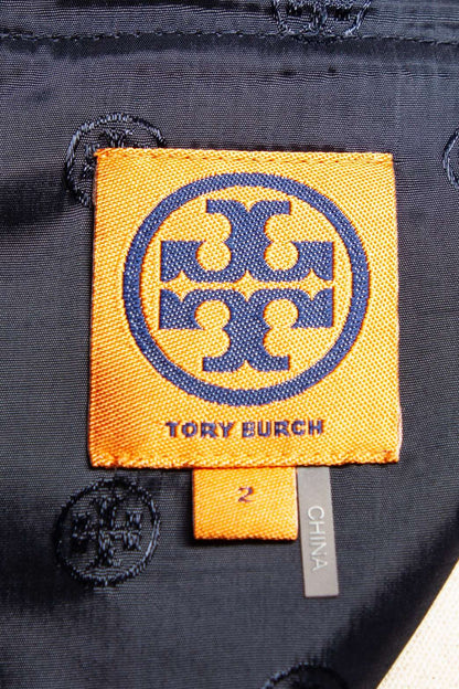 Good Tory Burch Black Polyester Sleeveless Dress Size XS