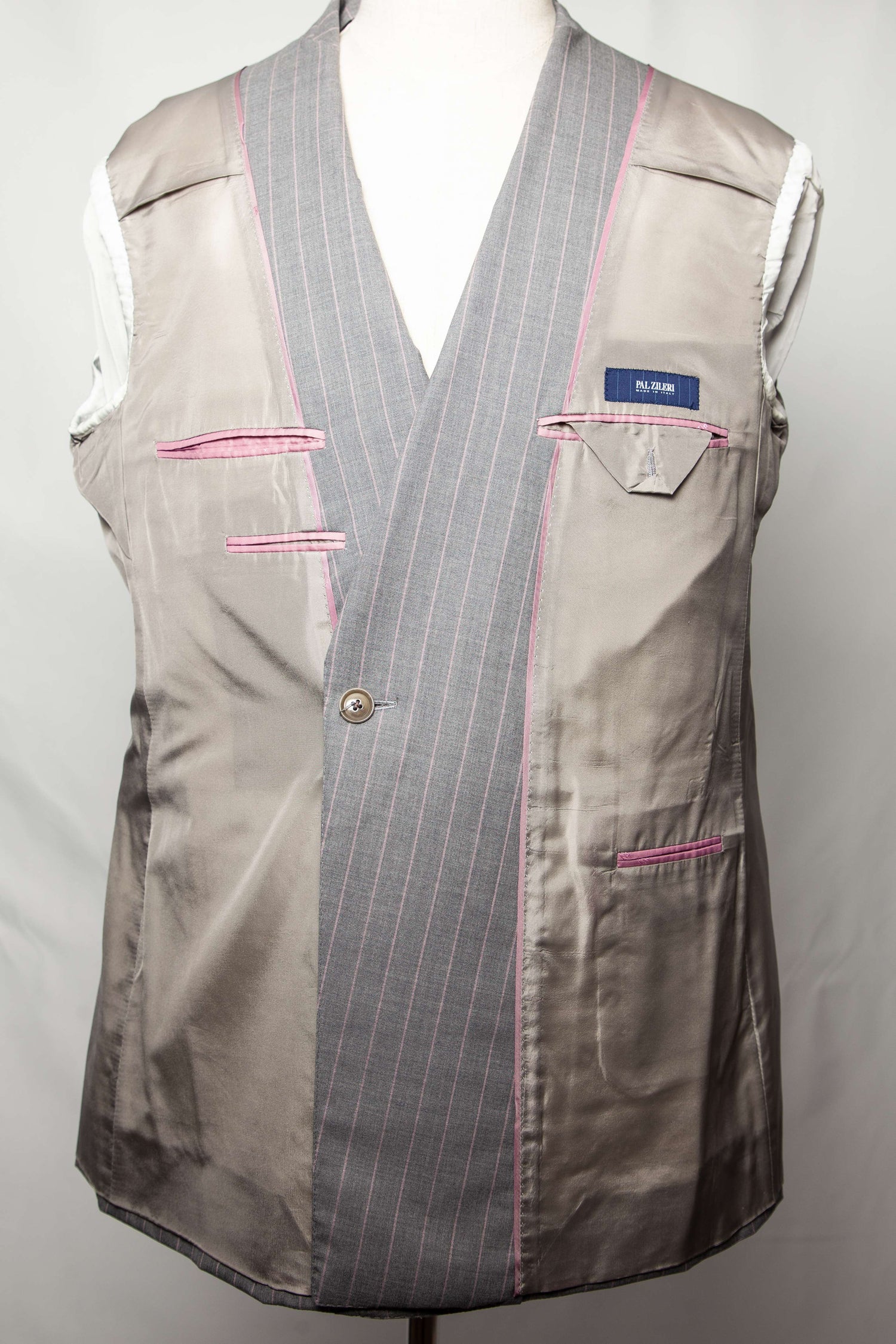 Good Pal Zileri Gray Cashmere Wool Men&