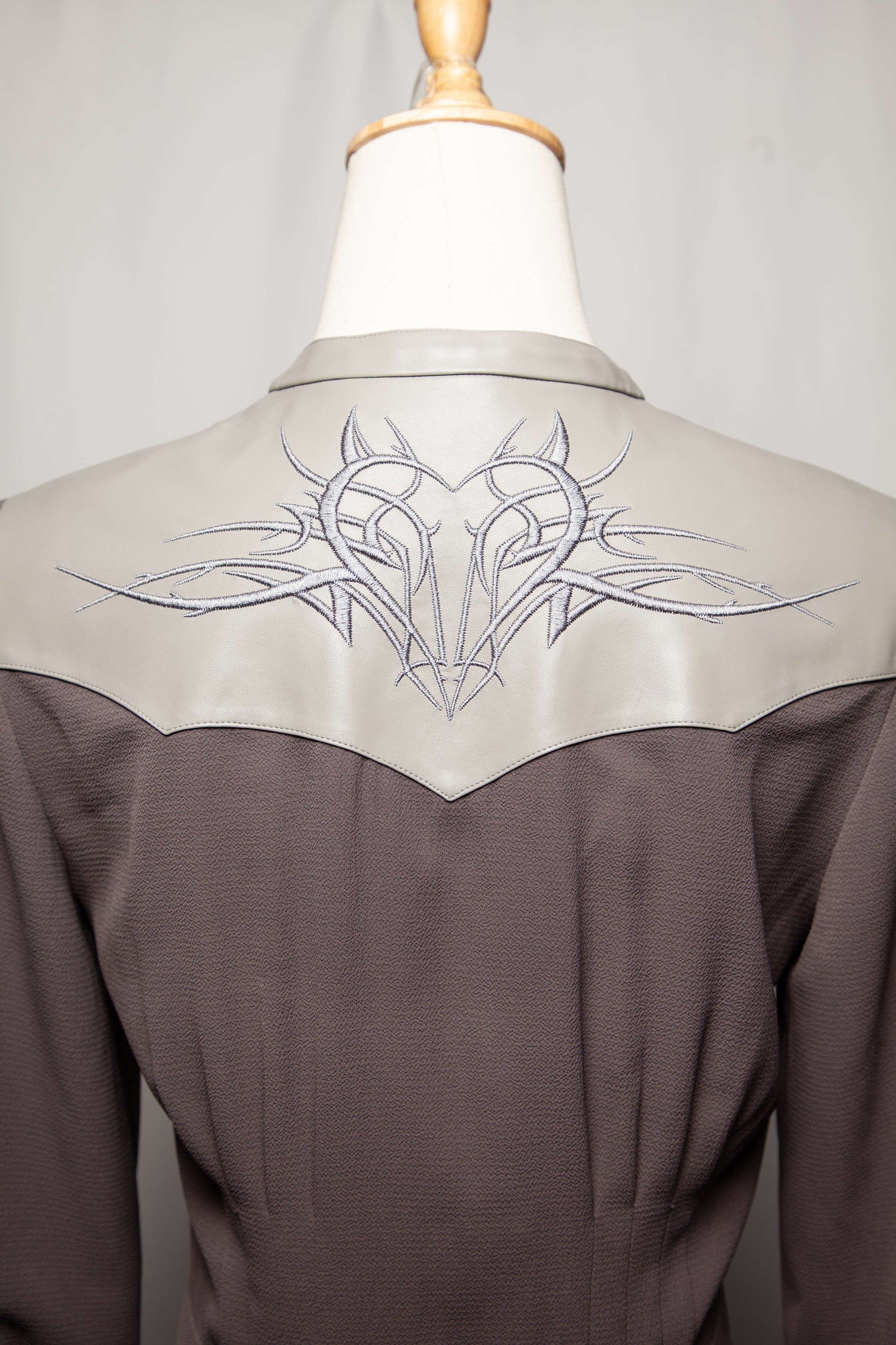 Like Yana Gray Viscose Dress Excellent Condition Size S