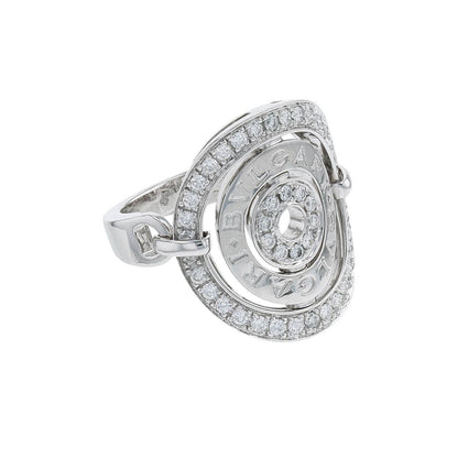 Bulgari Astrale diamonds and gold ring