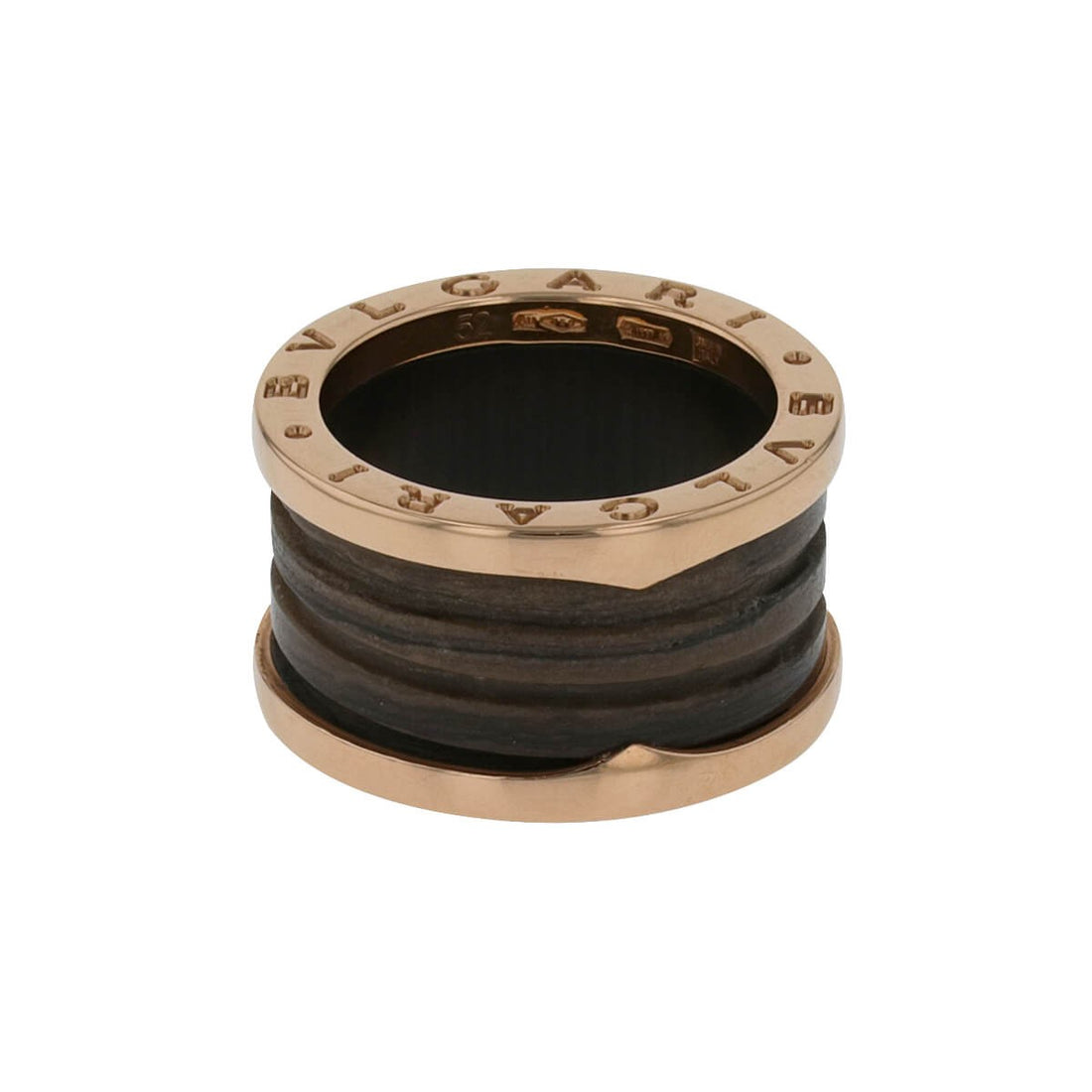 Bulgari B.Zero 1 marble and gold ring