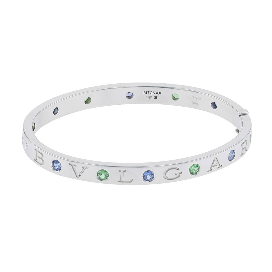 Bulgari Bulgari Bulgari Roman Sorbet sapphires, tsavorite garnets and gold bracelet