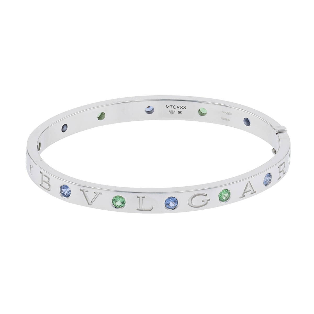 Bulgari Bulgari Bulgari Roman Sorbet sapphires, tsavorite garnets and gold bracelet