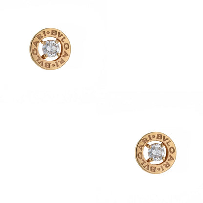 Bulgari Bulgari diamonds and gold earrings